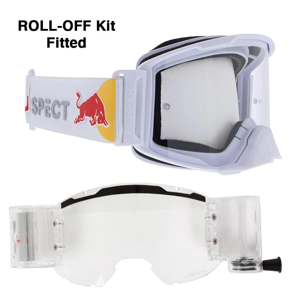 Sistem ROLL OFF Red Bull Spect EVAN cu lentilă transparentă