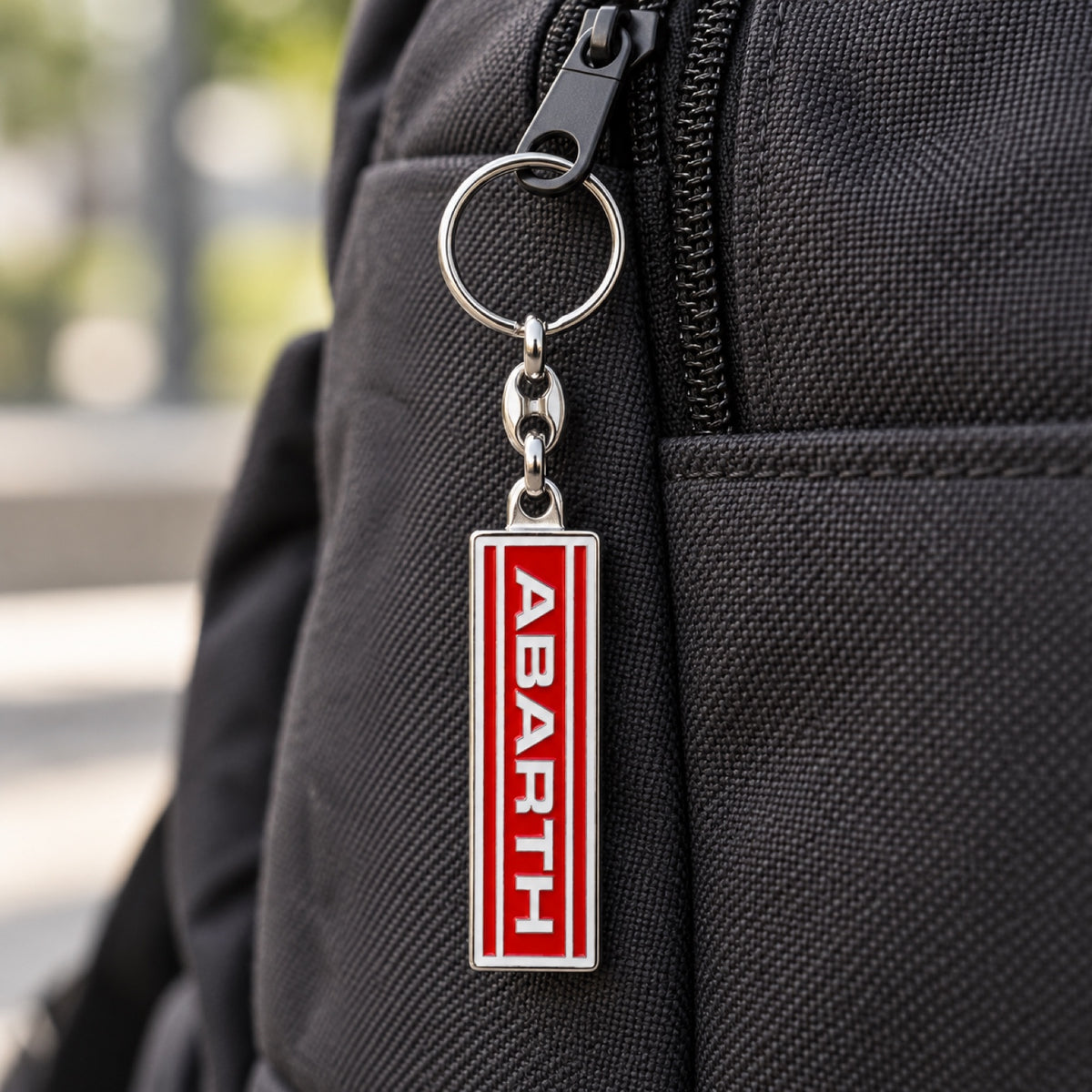 Abarth Metal Keyring – illustrative photo (AI)