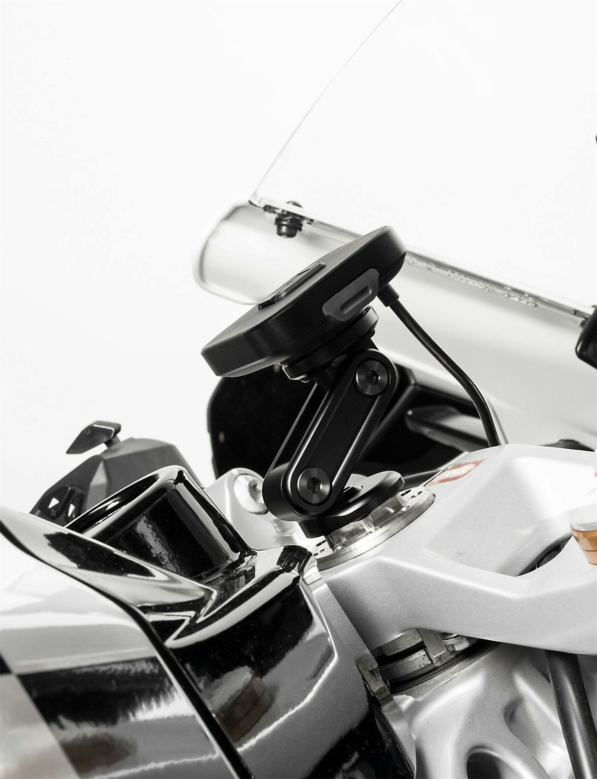 Peak Design Motorcycle Mount Stem Mount: Charging Black