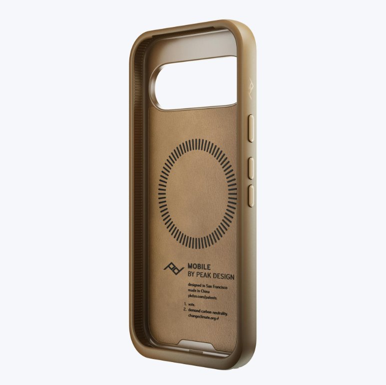 Peak Design Everyday Clarino Case - Google Pixel 9 - Tan