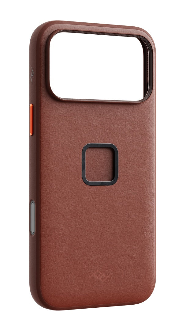 Peak Design Everyday Case Slimlink iPhone 18 Pro Max - Redwood Clarino