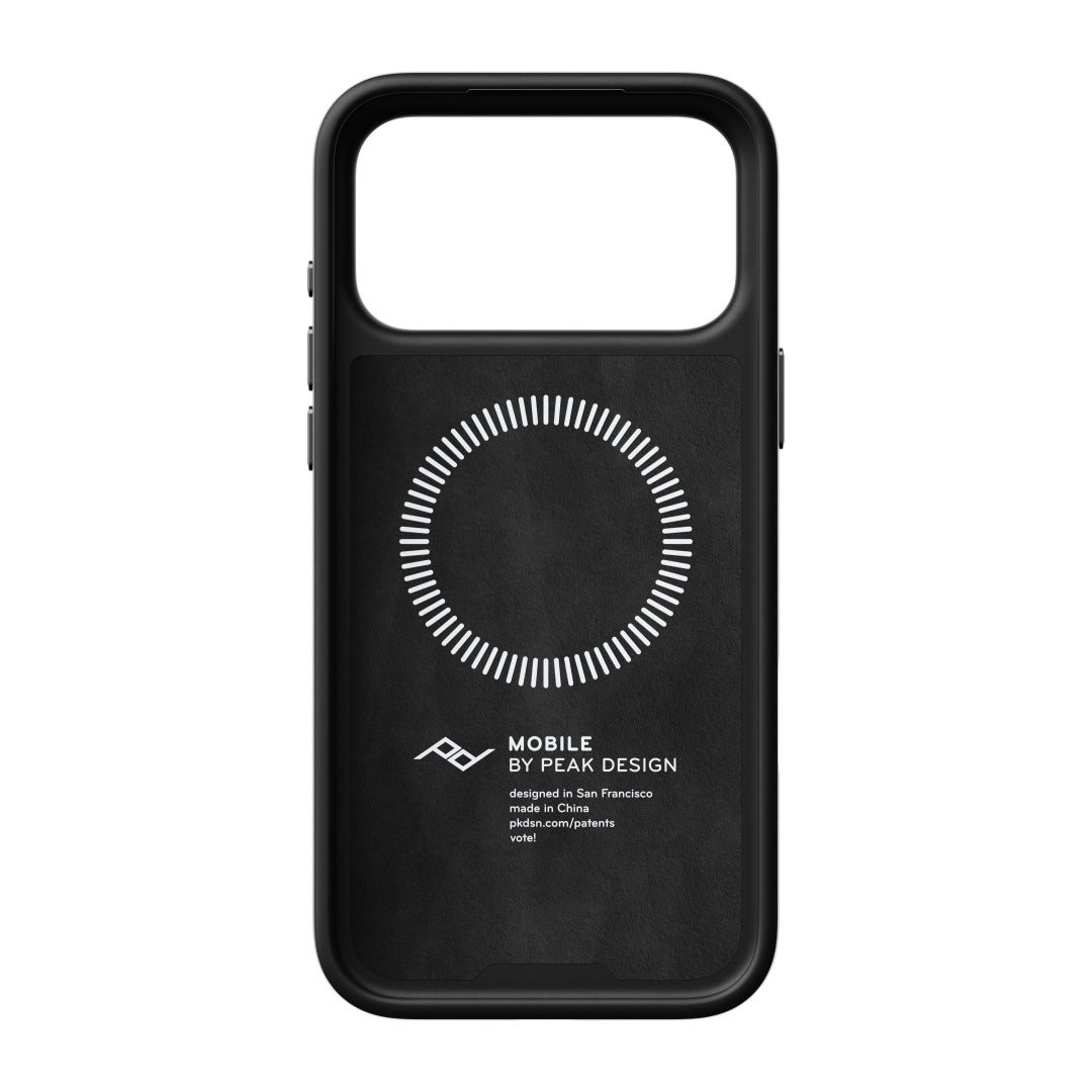 Peak Design Everyday Loop Case Slimlink iPhone 18 Pro Max - Black Clarino