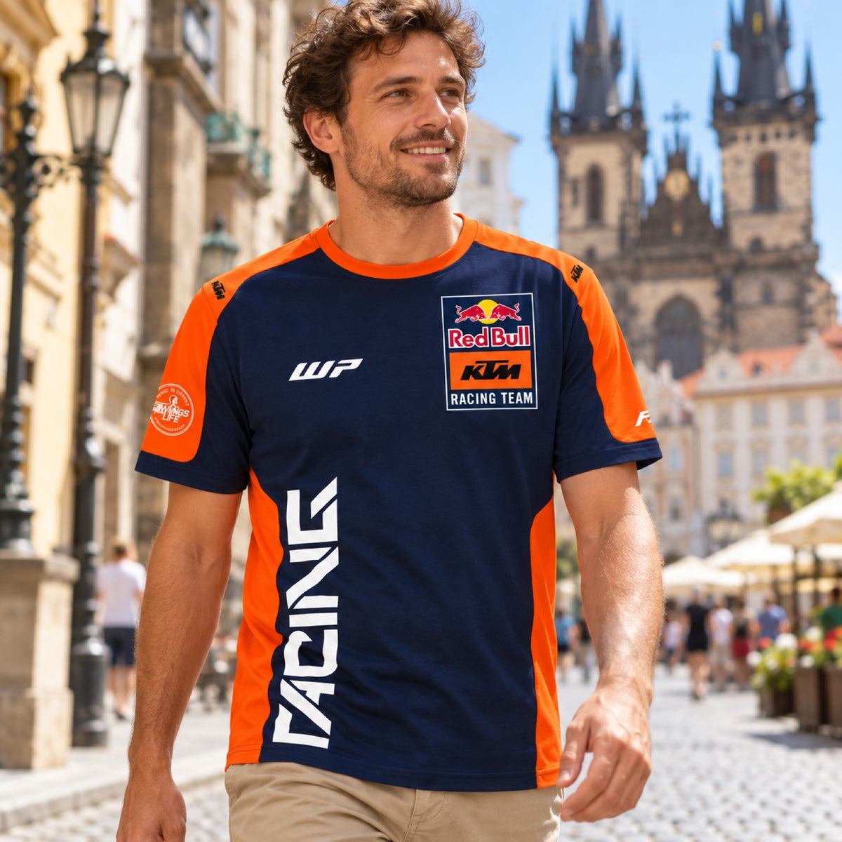 Tricou de echipă KTM Red Bull Racing – fotografie ilustrativă (AI)