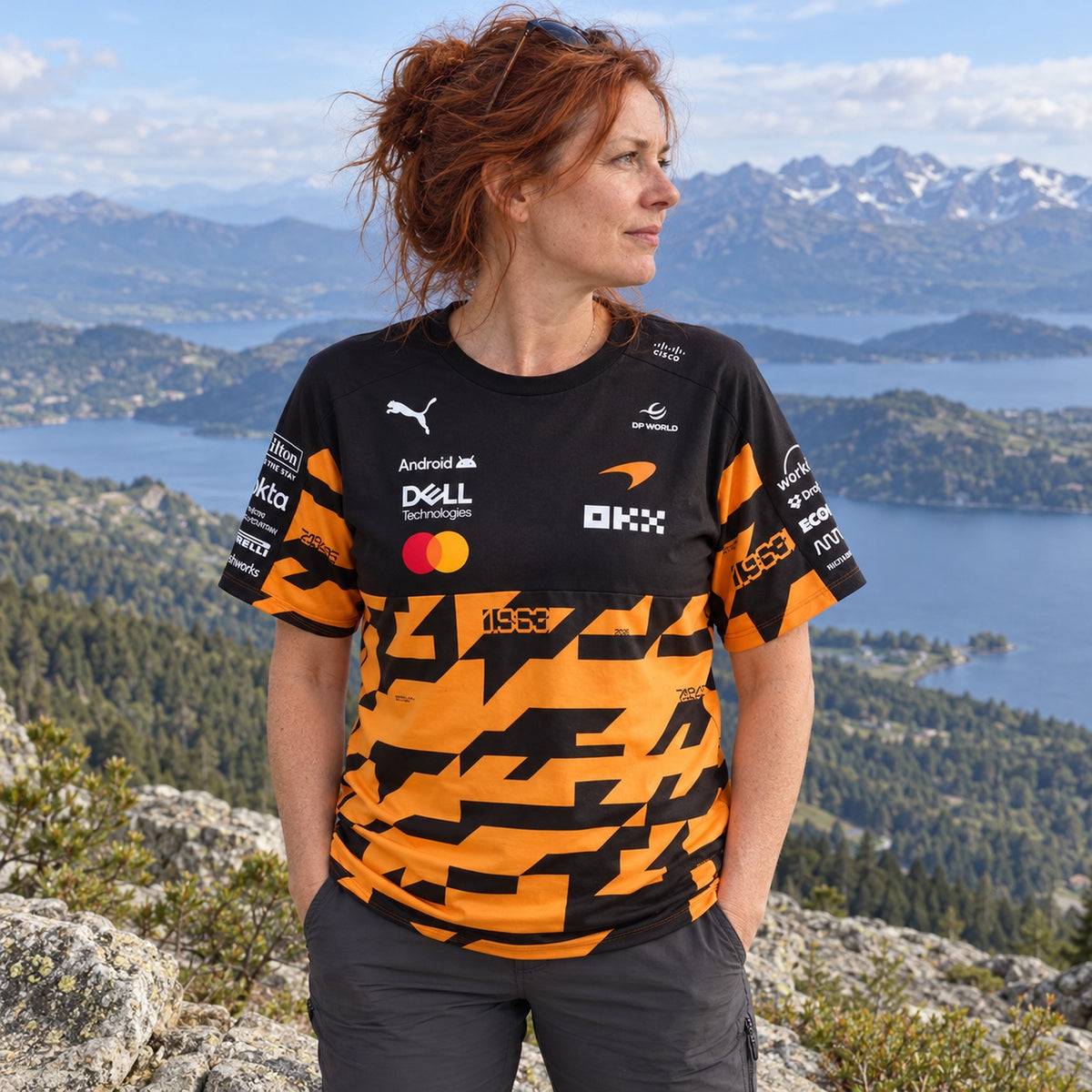 McLaren F1 Team 1000th Grand Prix T-Shirt – Miami GP 2026 – ilustrační foto 2 (AI)