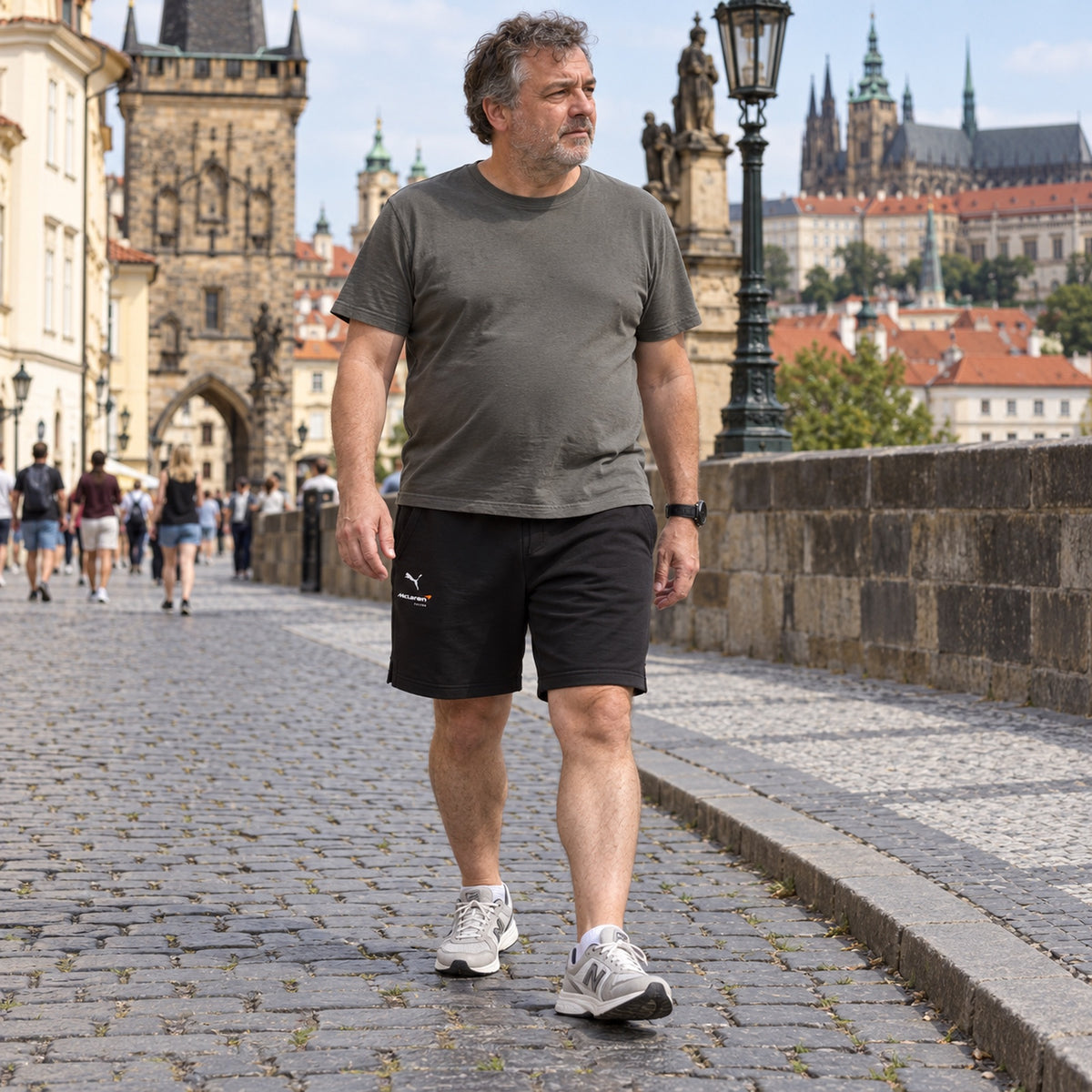 McLaren F1 x Puma Casual Sweat Shorts – Black – ilustrační foto (AI)