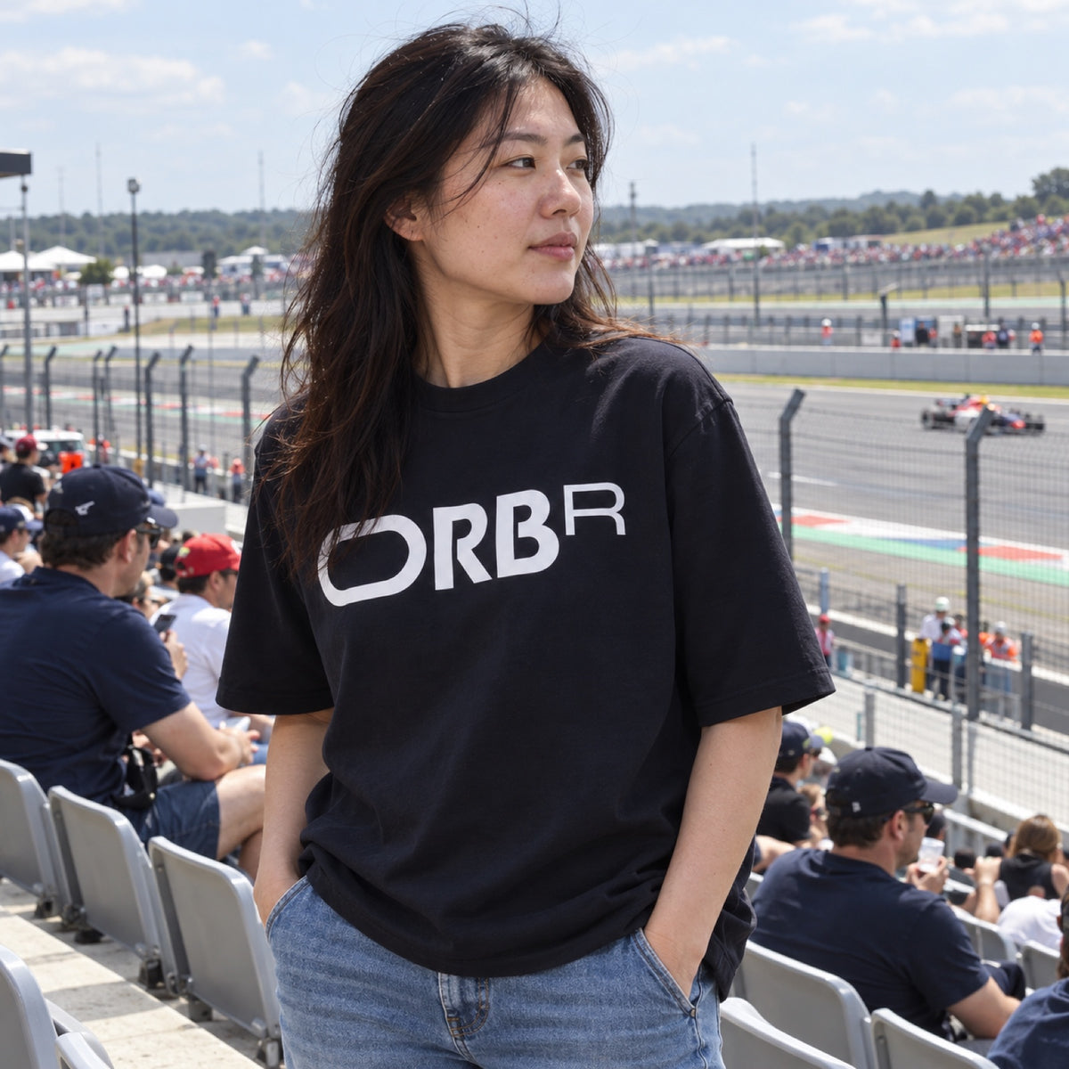 Oracle Red Bull Racing New Era Oversized Graphic T-Shirt – Navy – ilustrační foto 2 (AI)