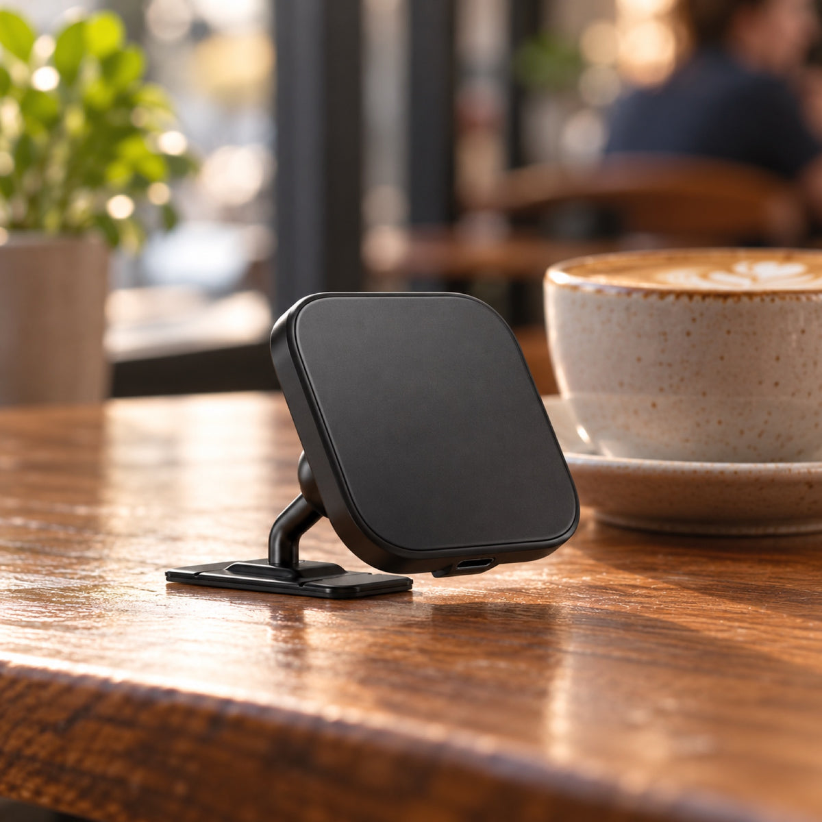 Peak Design Car Mount – VHB – Charging V2 – Black – fotografie ilustrativă (AI)