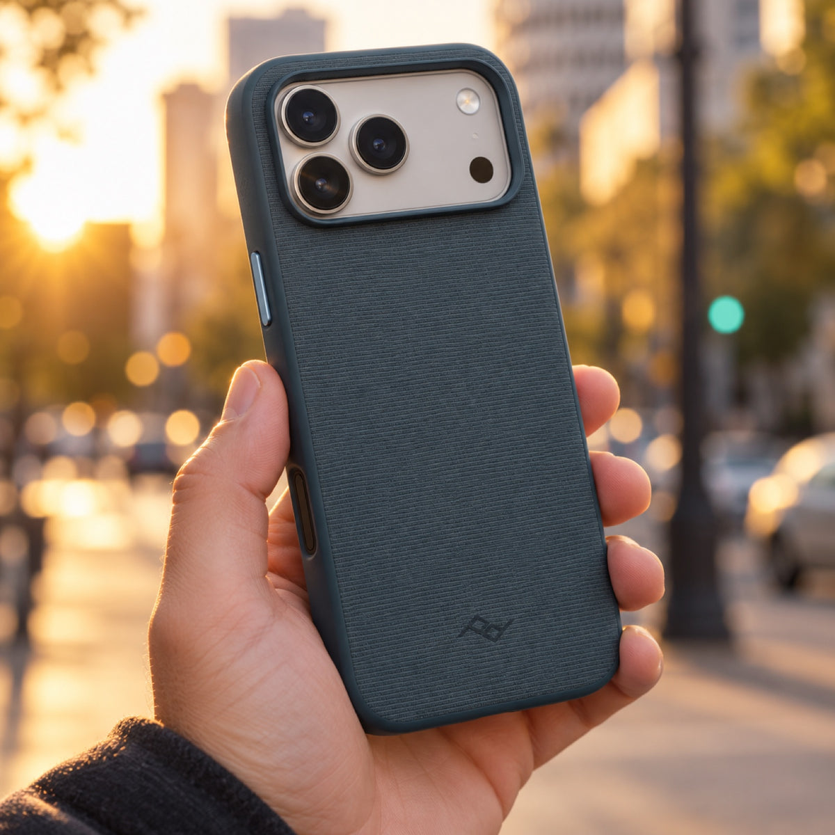 Peak Design Everyday Case Non-Slimlink iPhone 18 Pro Max – Ocean – fotografie ilustrativă (AI)