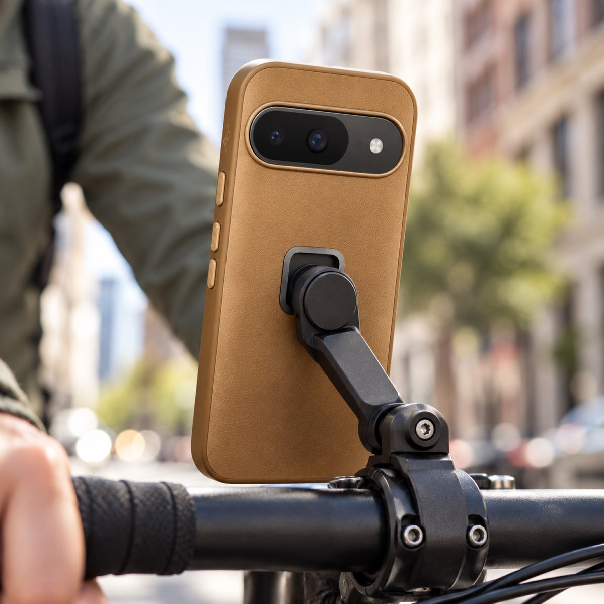 Peak Design Everyday Clarino Case Google Pixel 9 – Tan – fotografie ilustrativă (AI)