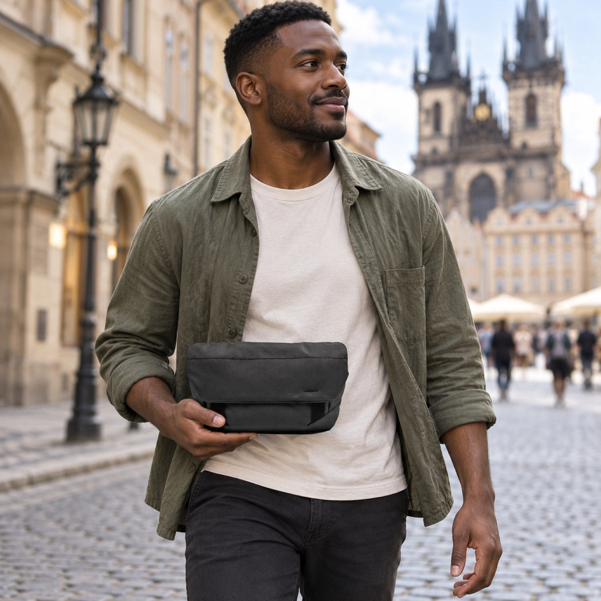 Peak Design Field Pouch v2 – Black – fotografie ilustrativă (AI)