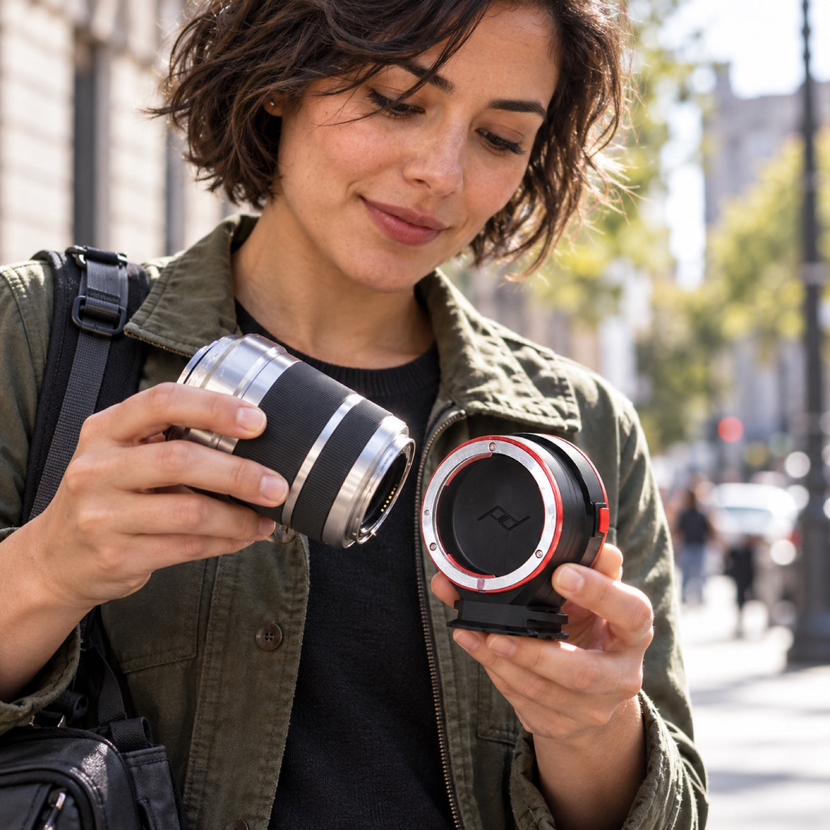 Peak Design Lens Kit – Sony – fotografie ilustrativă (AI)