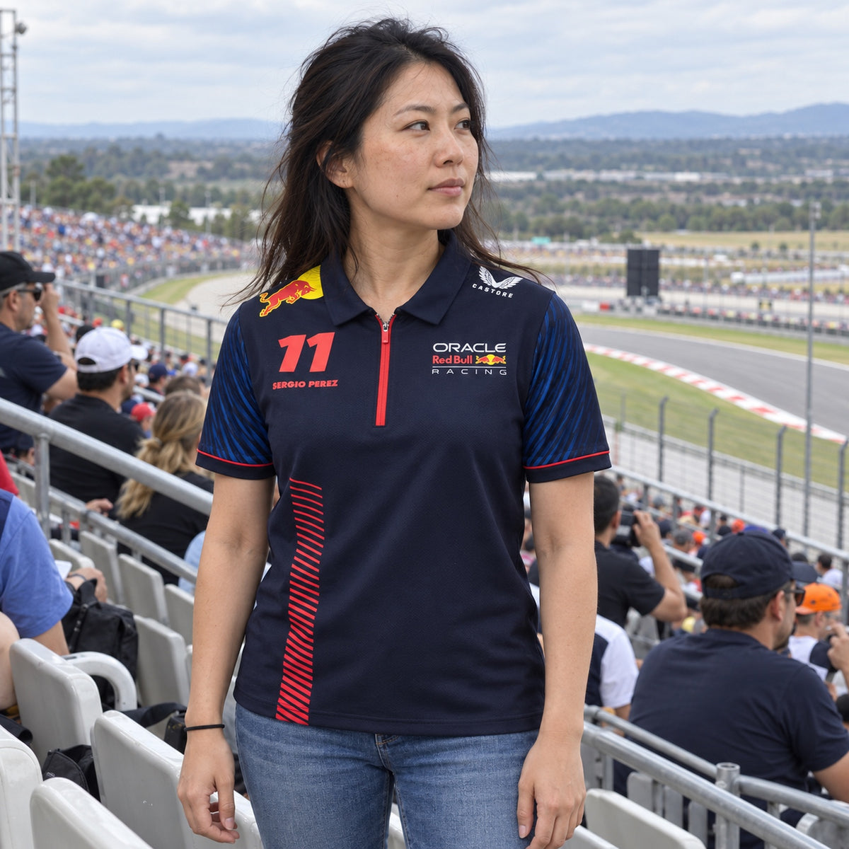 Red Bull Racing F1 Sergio Perez Team Polo – ilustrační foto 2 (AI)