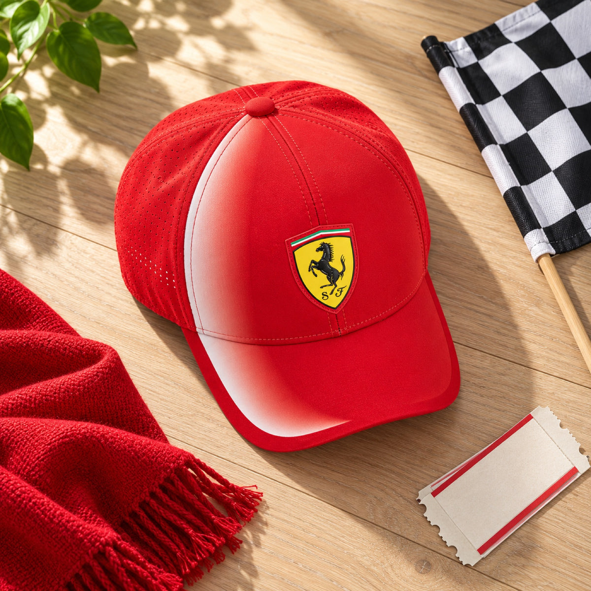 Șapcă de echipă pentru copii Scuderia Ferrari F1 x Puma – ediție de echipă – fotografie ilustrativă (AI)
