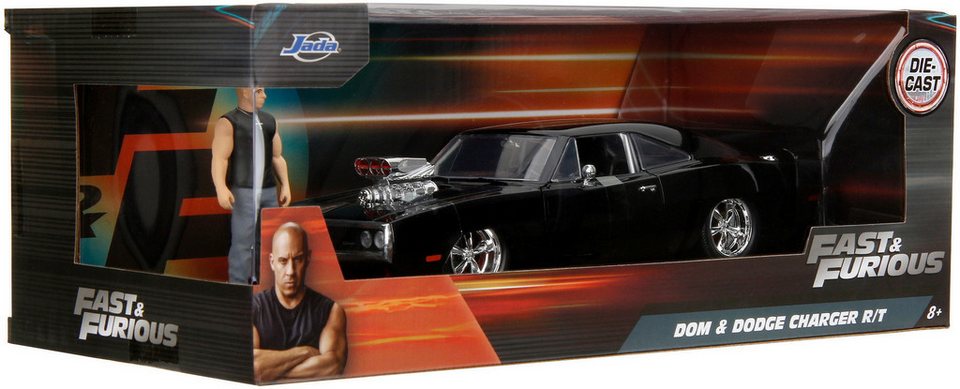 Machetă Fast & Furious Dodge Charger 1970 Dom's