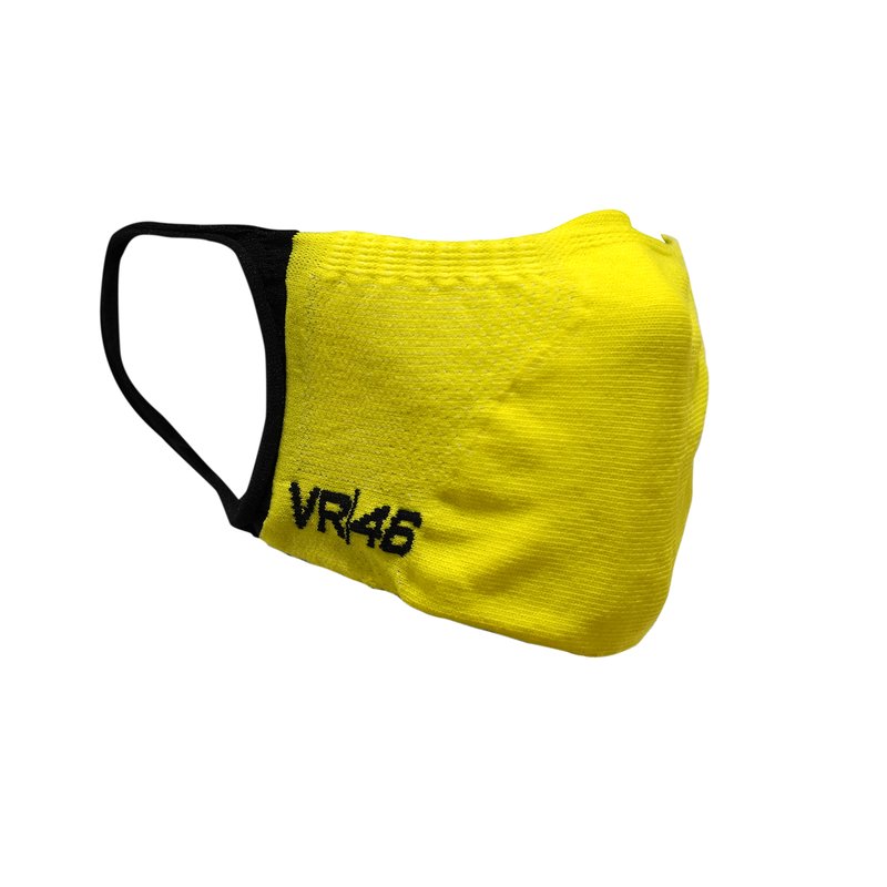Mască de protecție Valentino Rossi VR46 galbenă