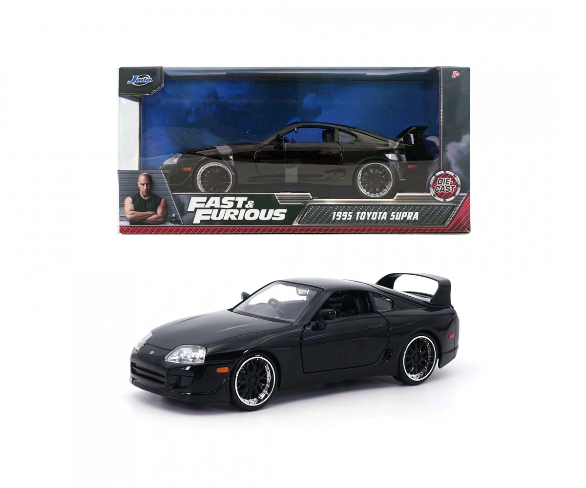 Machetă Fast & Furious Toyota Supra 1:24 neagră