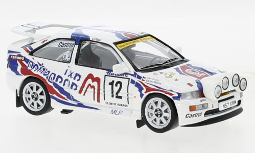 Machetă IXO Ford Escort RS N.12 1997 Rally Bohemia V. Blahna