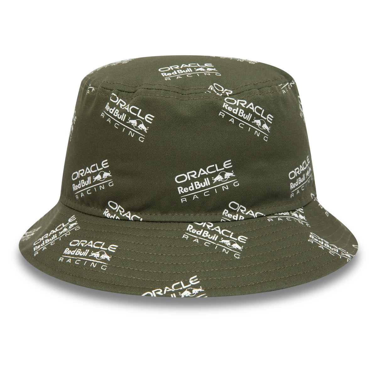 Red Bull Racing F1 AOP Bucket Hat – Olive