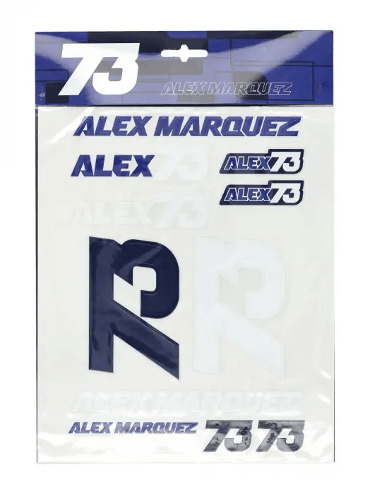 Set mare de autocolante Alex Marquez 73