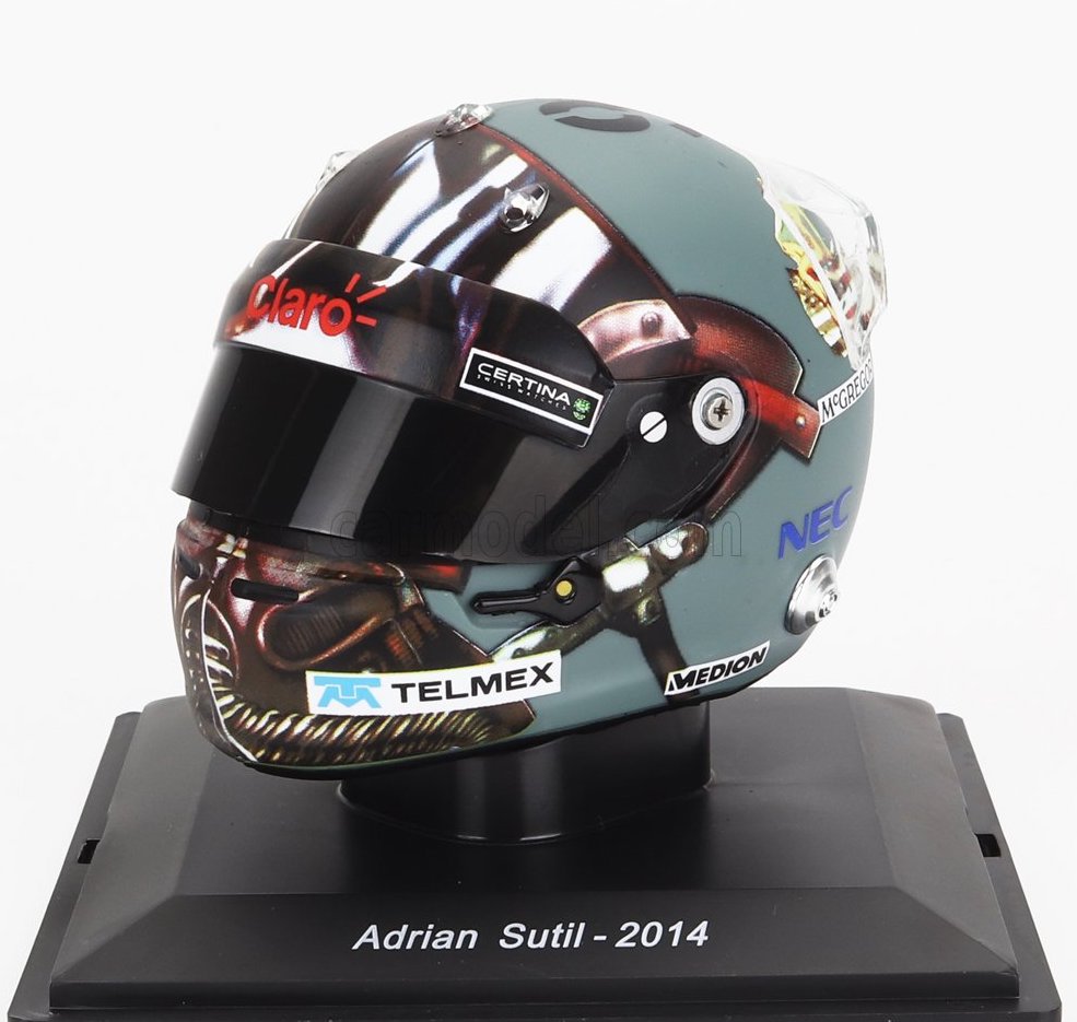 Spark Adrian Sutil 2014 helmet model
