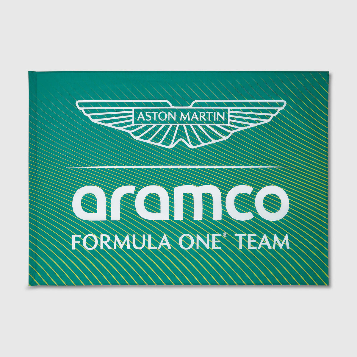 Steag pentru fani Aston Martin F1 Team cu logo