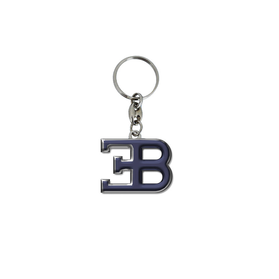 Bugatti logo keyring