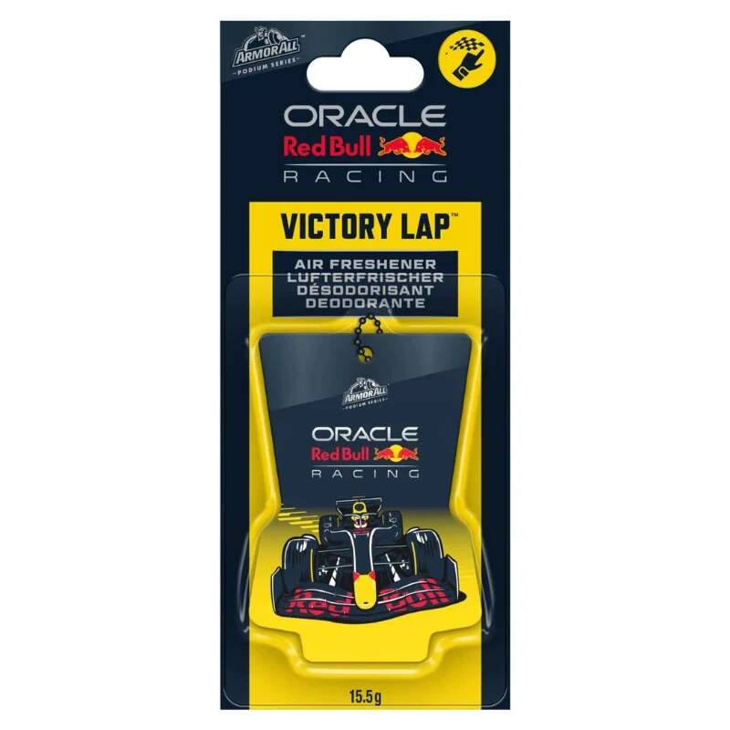 Odorizant auto Red Bull Racing – Armor All – Formula 1 suspendabil galben