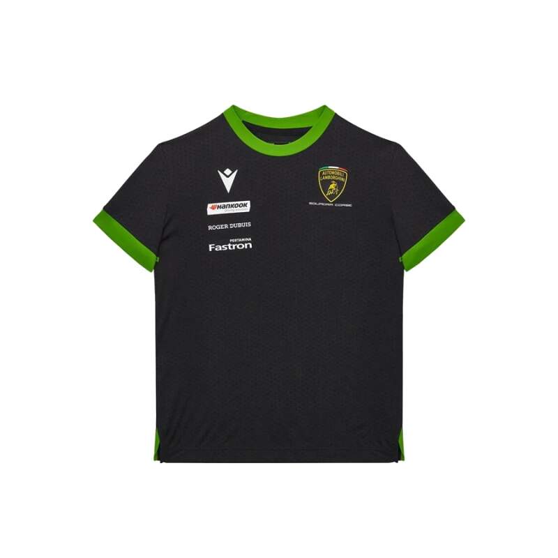 Tricou pentru copii Lamborghini Squadra Corse cu logo-urile sponsorilor - 9-12 ani
