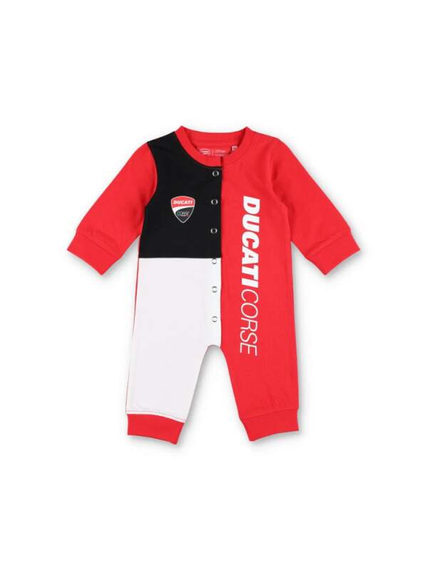 Pijama pentru copii Ducati Corse cu inscripția Ducati