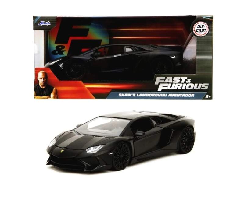Machetă Furios și iute Lamborghini Aventador 1:24 Fast and Furious