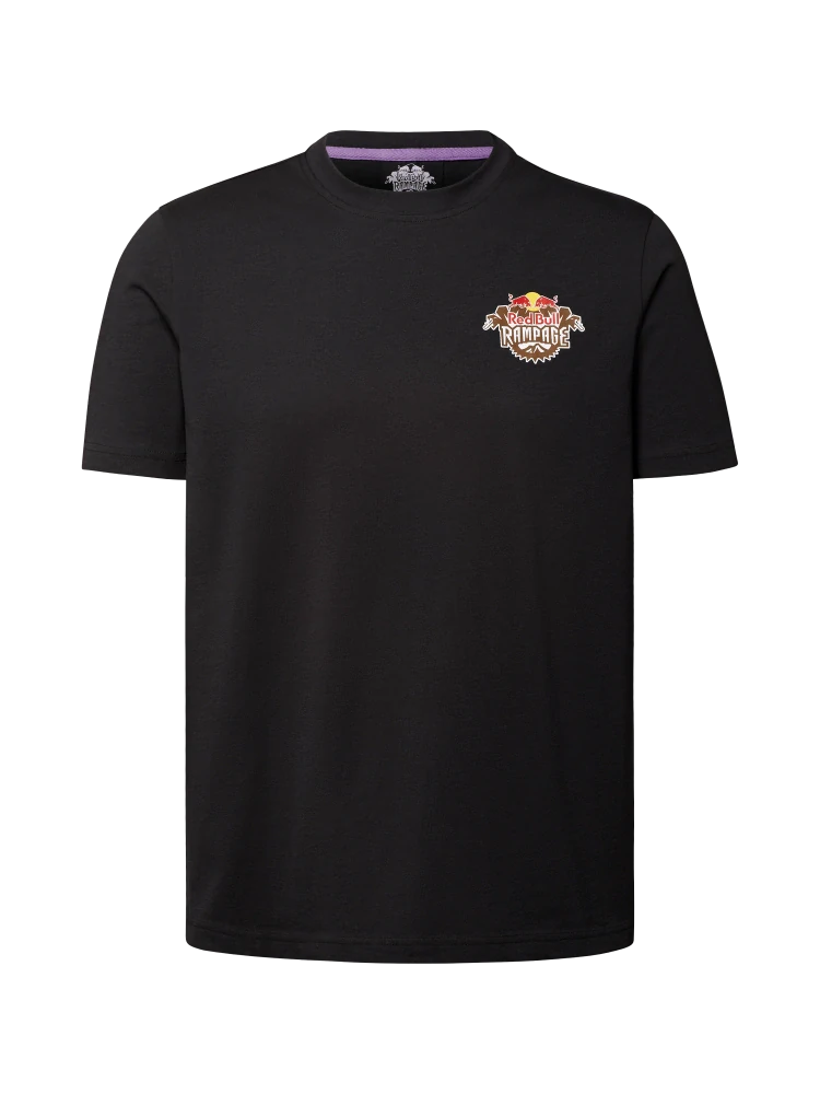 Tricou casual Red Bull Rampage HEAT, negru