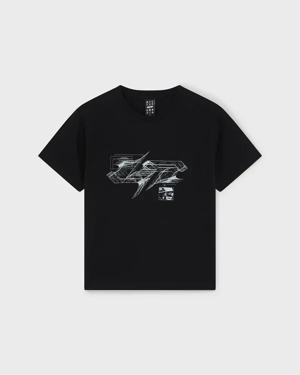 Tricou Lando Norris LN4 PIXEL – negru