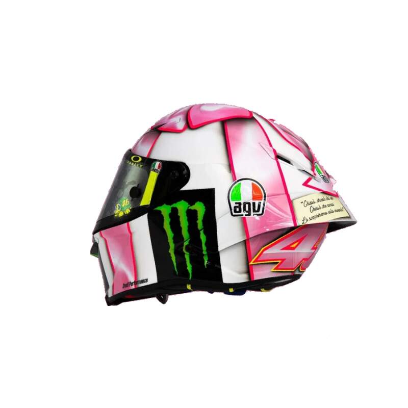 Machetă cască MotoGP Valentino Rossi Misano 2021