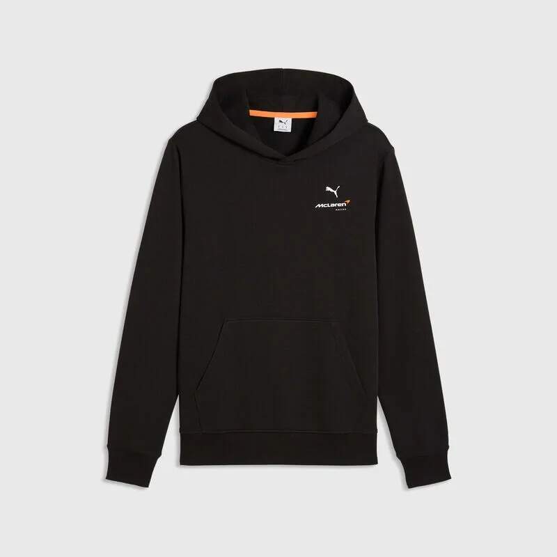 Hanorac cu glugă McLaren F1 negru cu logo Puma - ediție casual