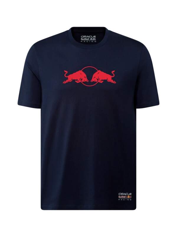Tricou Oracle Red Bull Racing ediția SPARK bleumarin cu logo