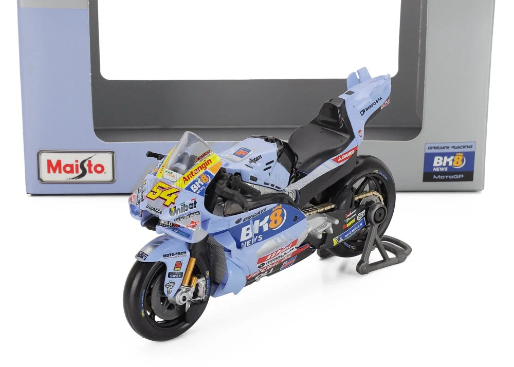 Machetă Maisto Ducati MotoGP GP25 1:18 – Fermin Aldeguer #54, Gresini Racing