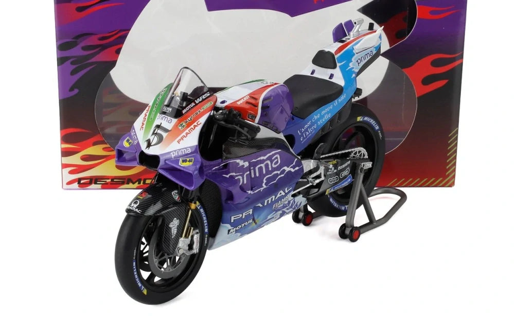 NZG Ducati Desmosedici GP23 Johann Zarco Model 1:12 – Mugello Edition