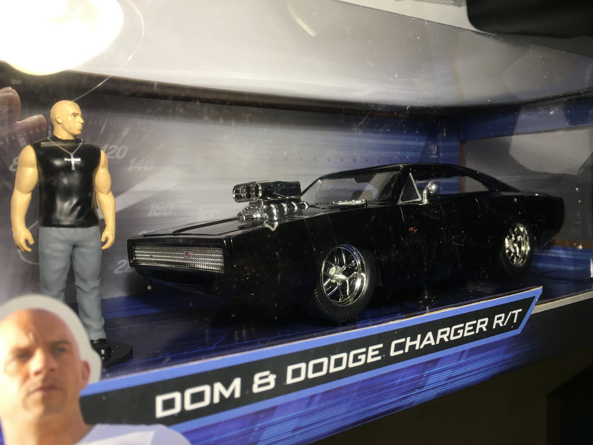 Machetă Fast & Furious Dodge Charger 1970 Dom's