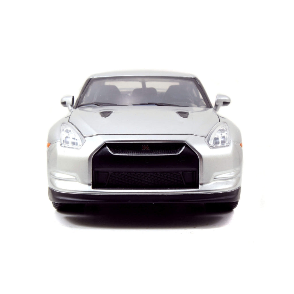Machetă Fast & Furious Nissan GT-R Silver 2009 Brian