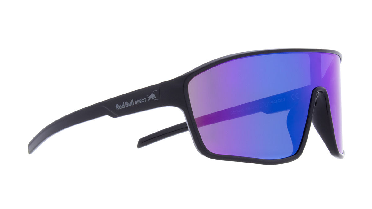 Red Bull Spect DAFT sunglasses black with purple lens