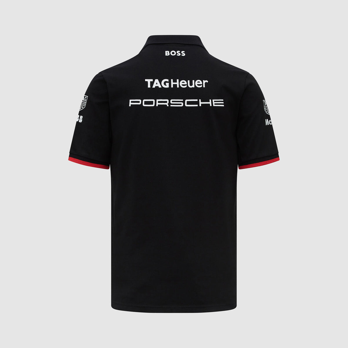 Tricou polo de echipă Porsche Motorsport Formula E negru