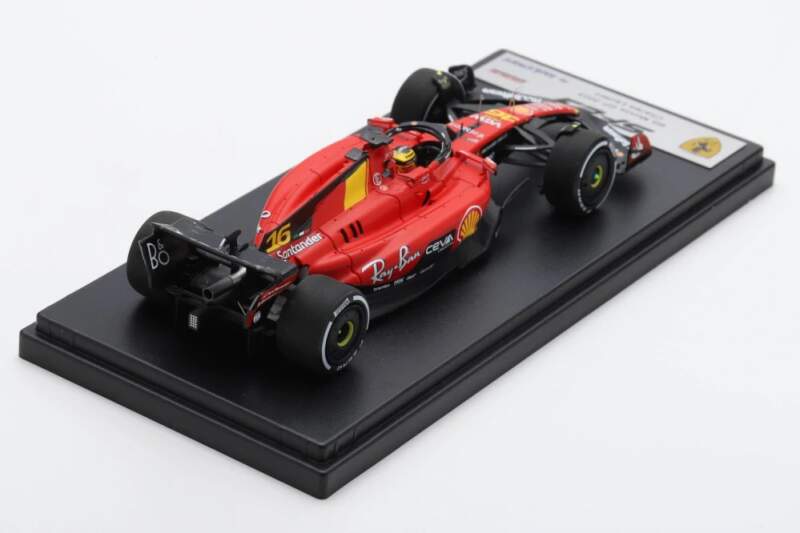 Machetă LookSmart Scuderia Ferrari SF23 Leclerc 4th Monza GP 2023