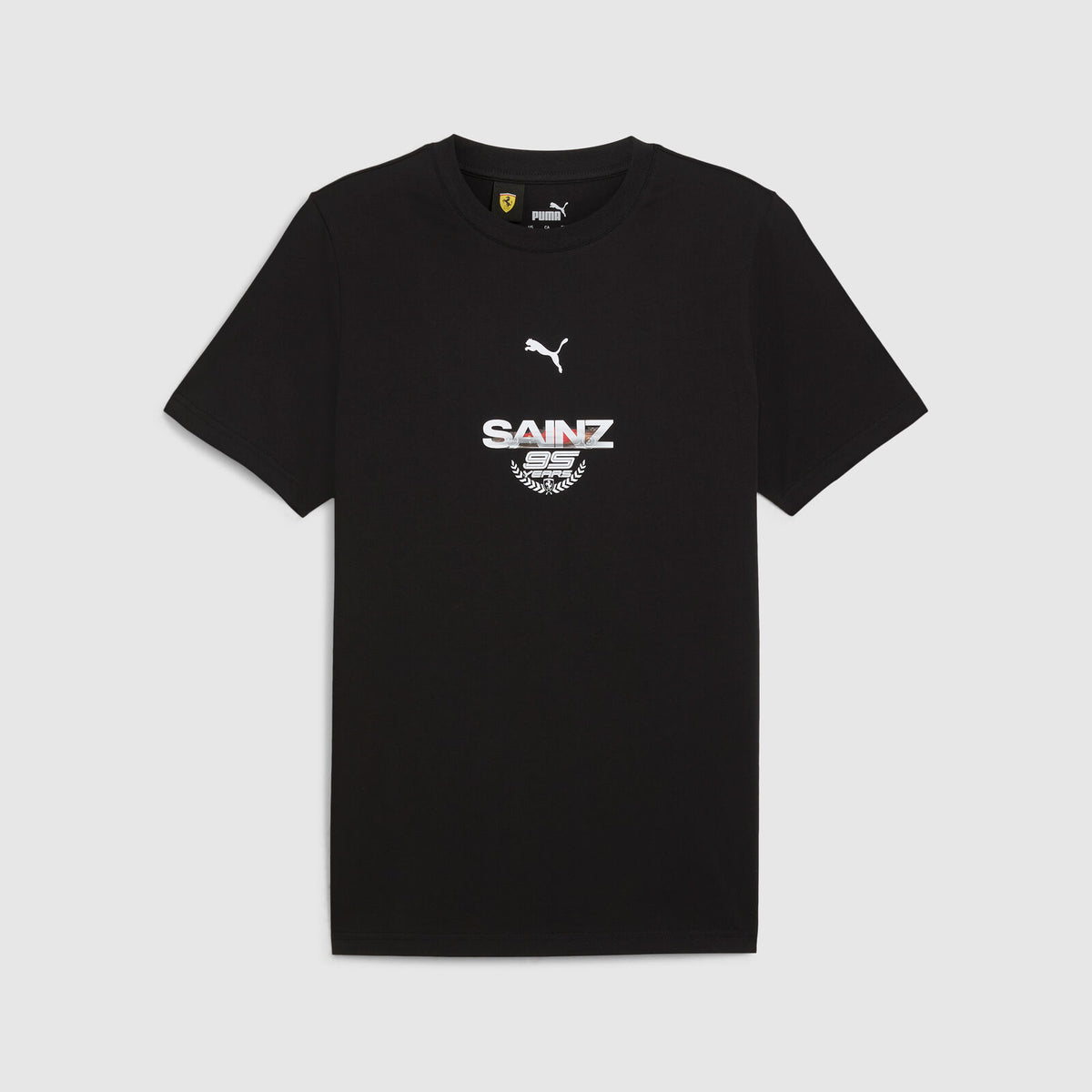 Carlos Sainz fan T-shirt – Scuderia Ferrari F1 black