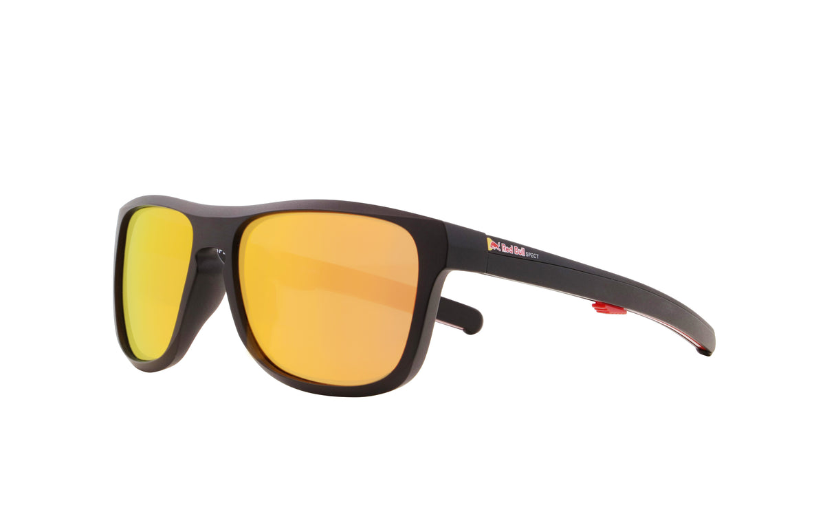 Ochelari de soare Red Bull Spect KREY negri cu lentile maro