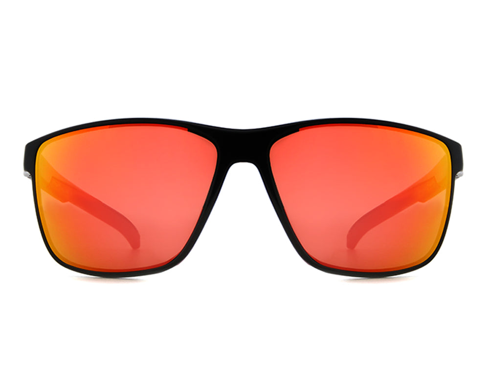 Red Bull Spect DRIFT sunglasses, black with brown lenses