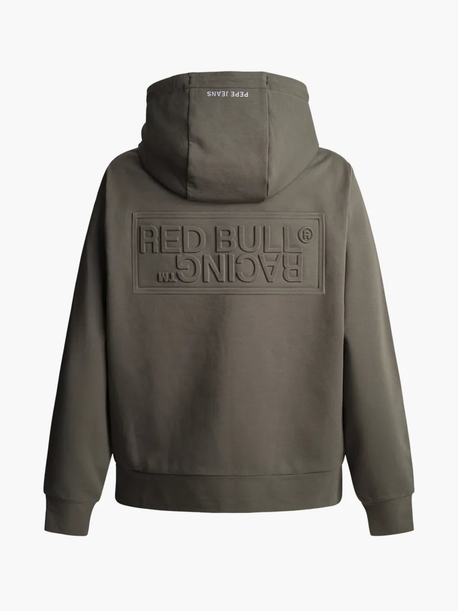 Hanorac cu glugă Pepe Jeans - Red Bull Racing verde închis