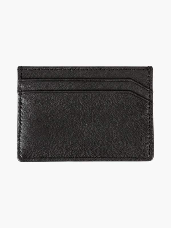 Port-card din piele HUGO – Visa Cash App RB negru