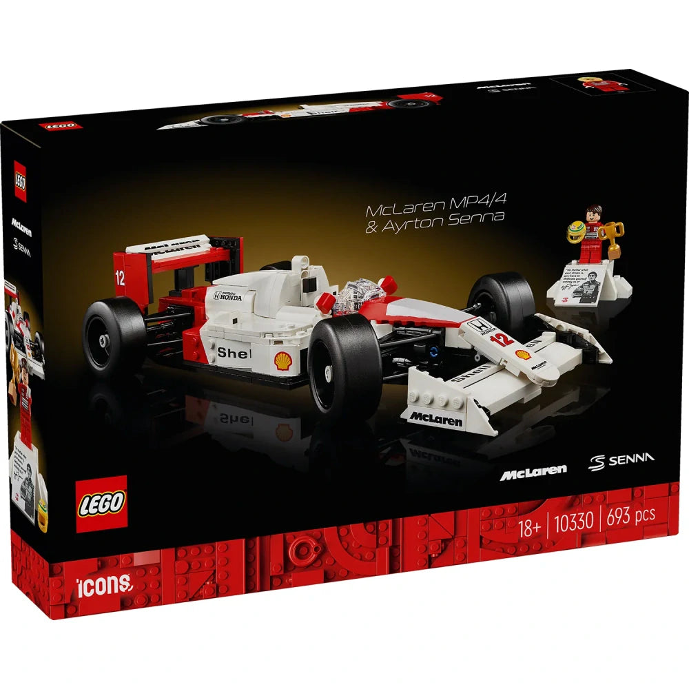 Set de construcție LEGO Icons 10330 McLaren MP4/4 & Ayrton Senna