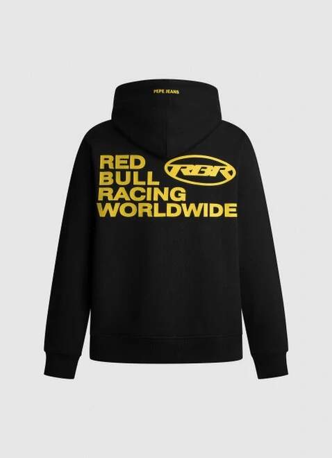 Hanorac cu glugă Pepe Jeans - Red Bull Racing Worldwide negru