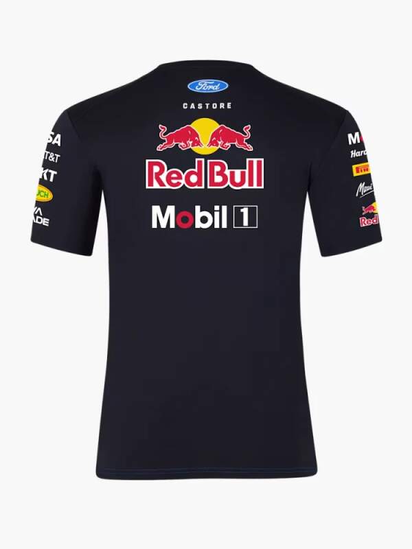 Tricou Oracle Red Bull Racing cu logo-urile sponsorilor - ediție de echipă